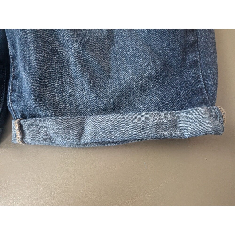 Sonoma Goods For Life Bermuda Shorts Women 16 Blue Denim Cotton Cuffed High-Rise - Picture 5 of 16
